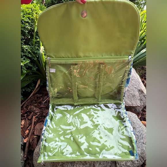 Raymond Waites floral boho travel toiletry bag NWOT - Picture 5 of 8